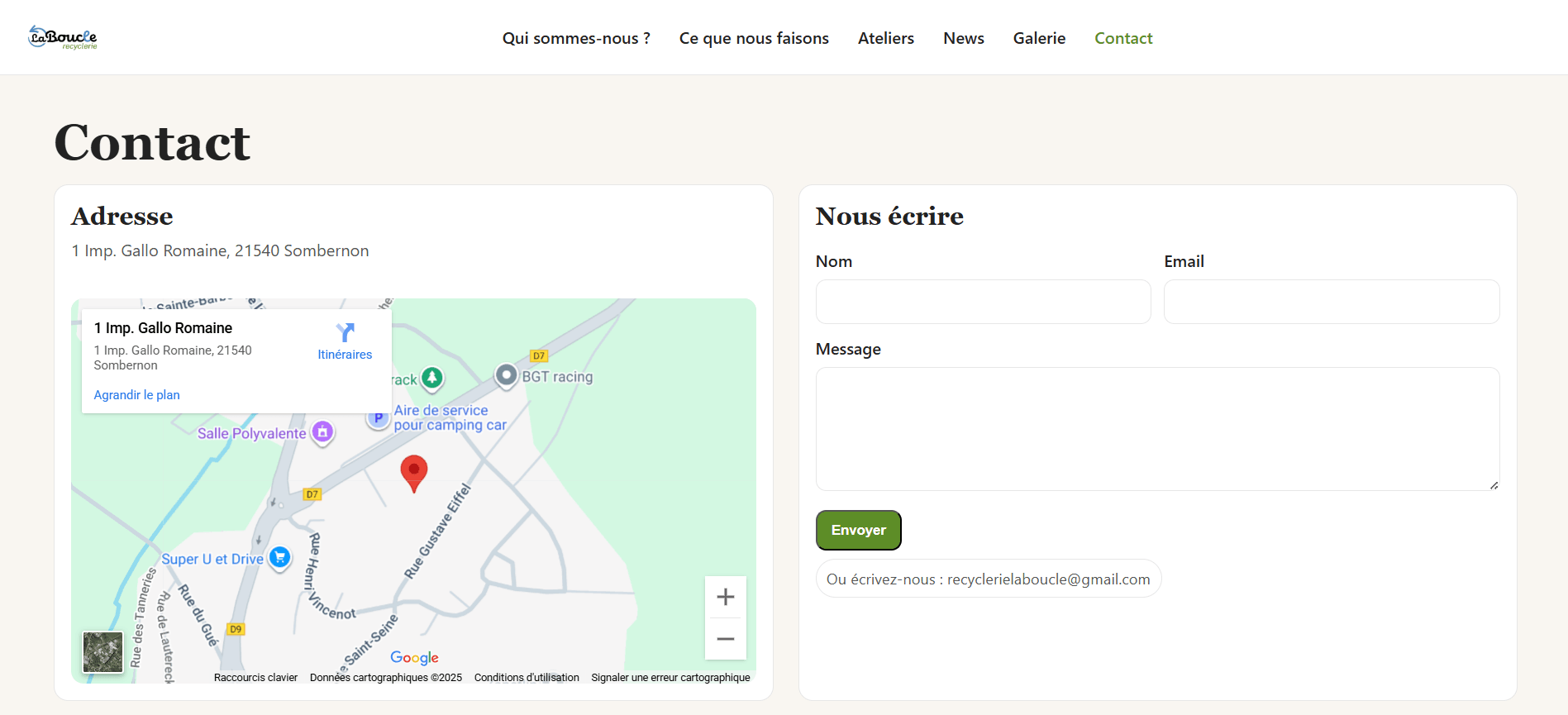 Recyclerie - La boucle screen