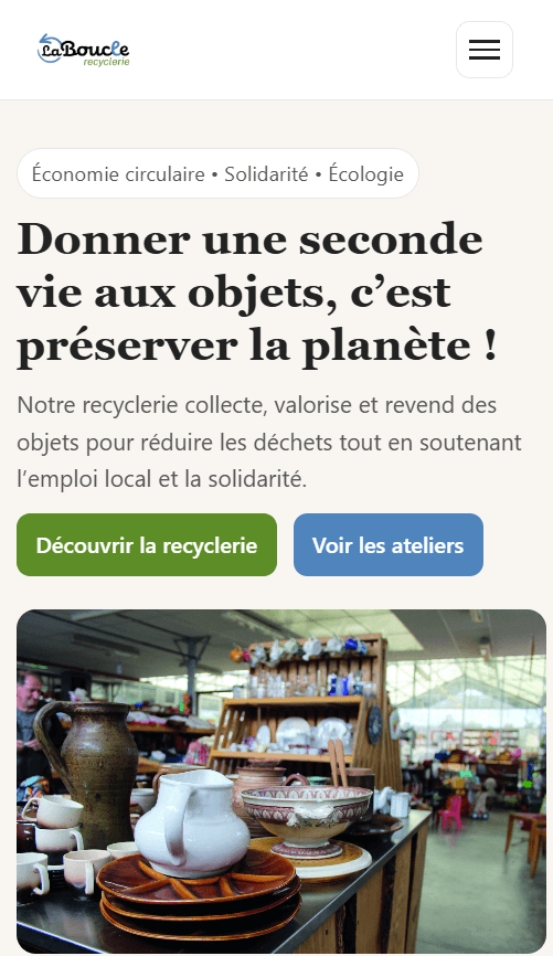 Recyclerie - La boucle screen